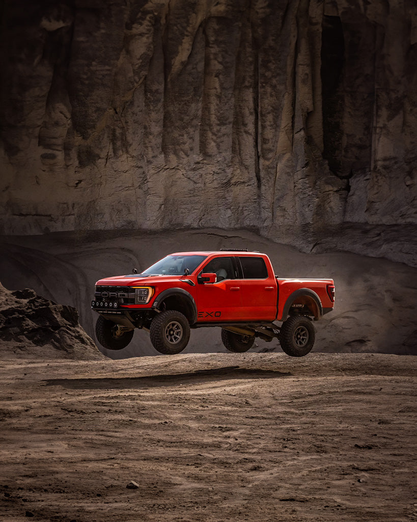 2021-2025 Ford F-150 Raptor Passenger Rear V.S. 3.0 Series Zeta Bypass RXT Shock Absorber Remote Reservoir W/ CDEV Icon Vehicle Dynamics Icon Vehicle Dynamics
