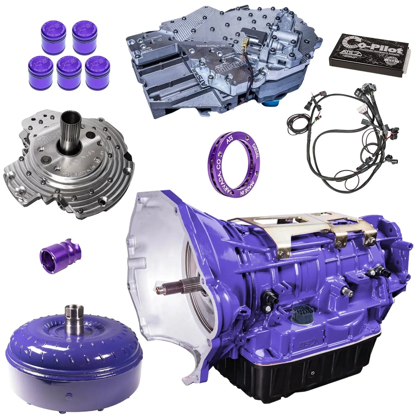 ATS 68RFE Transmission Package 2WD 2007.5-2019+ Dodge Ram 6.7L Cummins ATS Diesel Performance