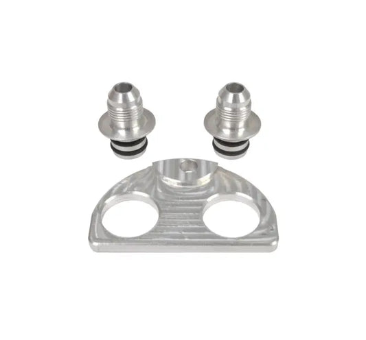 Suncoast Case Cooler Line Manifold Adapter w/ Two -8 AN Fittings
