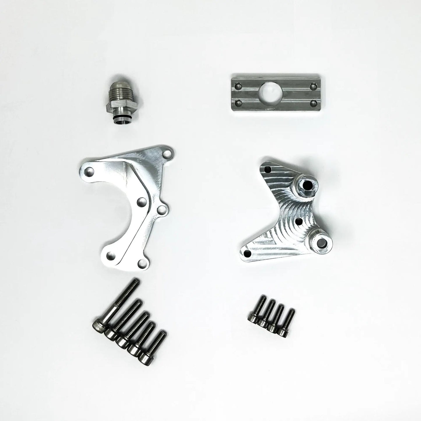 D&J Precision Machine Power Steering Relocation Kit D&J Precision Machine