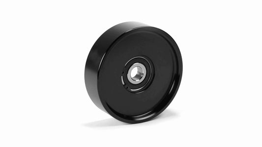 Fleece Performance 2003-2018 Upper Fan Idler for use with Electric Water Pumps Black Finish FPE-34658-BLK