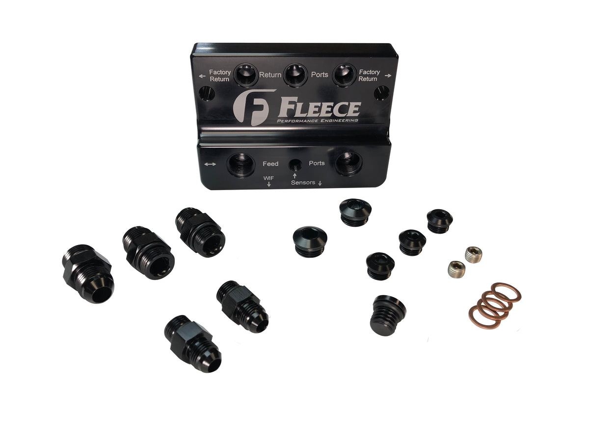 2010-2018 4th Gen Dodge/Cummins Fuel Distribution Block Fleece Performance Fleece Performance
