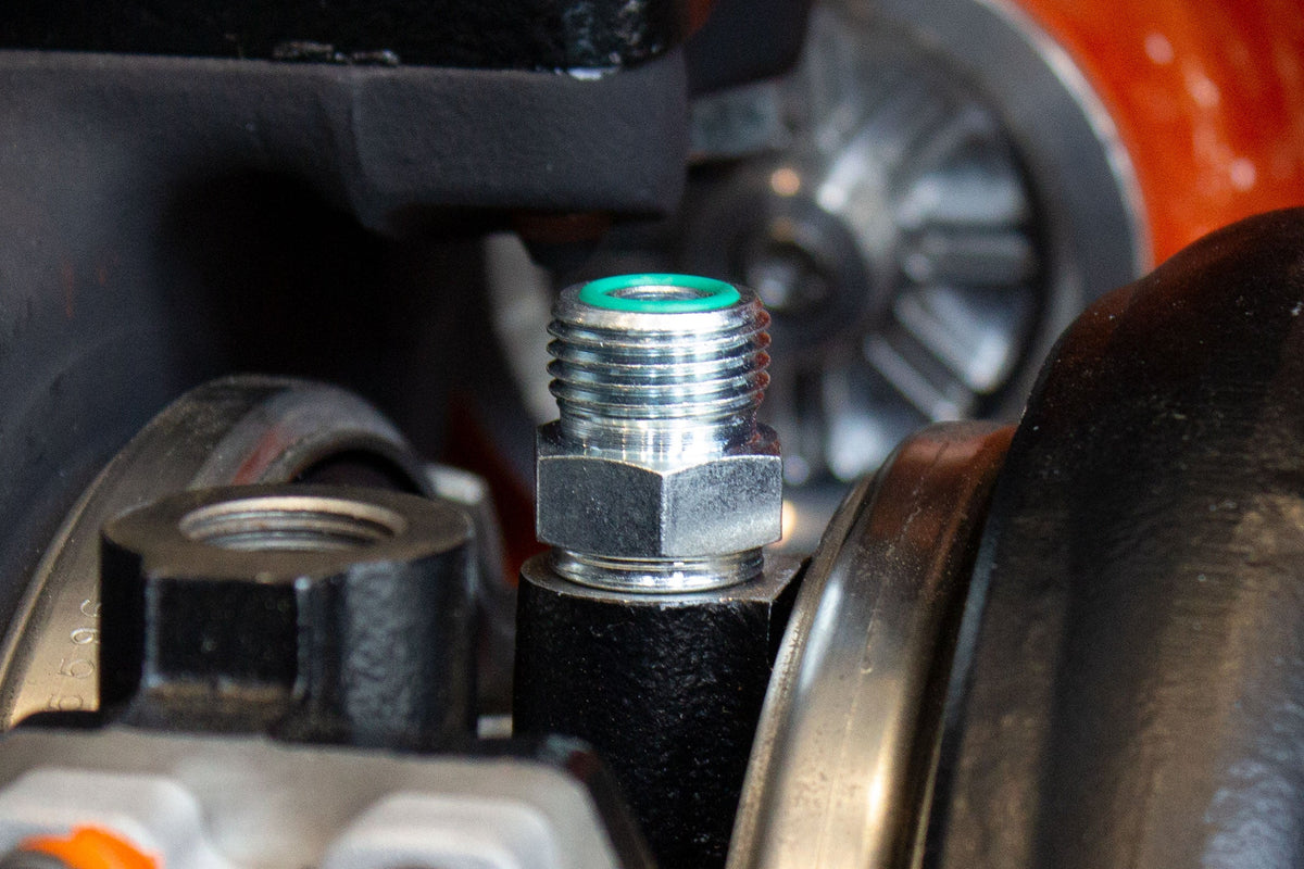 Factory Oil Feed Line Fitting for Holset Turbochargers Fleece Performance Fleece Performance