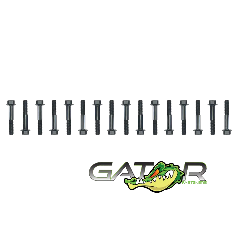Heavy Duty Exhaust Manifold Bolt Kit for Ford (94-03) 7.3L Powerstroke Diesel Gator Fasteners Gator Fasteners