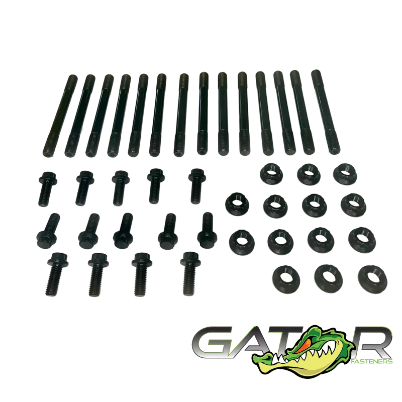 Heavy Duty Main Stud Kit for Dodge (07-25) 6.7L Cummins Diesel w/ Factory Girdle Gator Fasteners Gator Fasteners