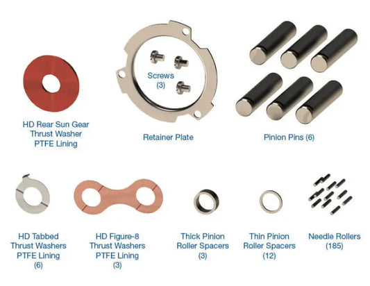 Suncoast Heavy Duty Planetary Rebuild Kit