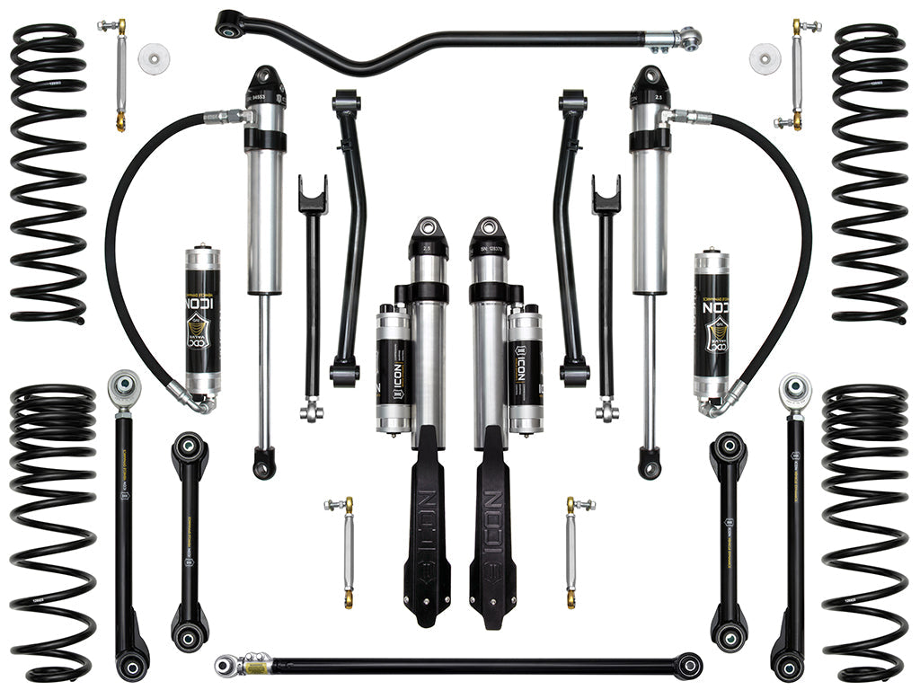 20-Up Gladiator 2.5 Inch Suspension System Icon Vehicle Dynamics Icon Vehicle Dynamics