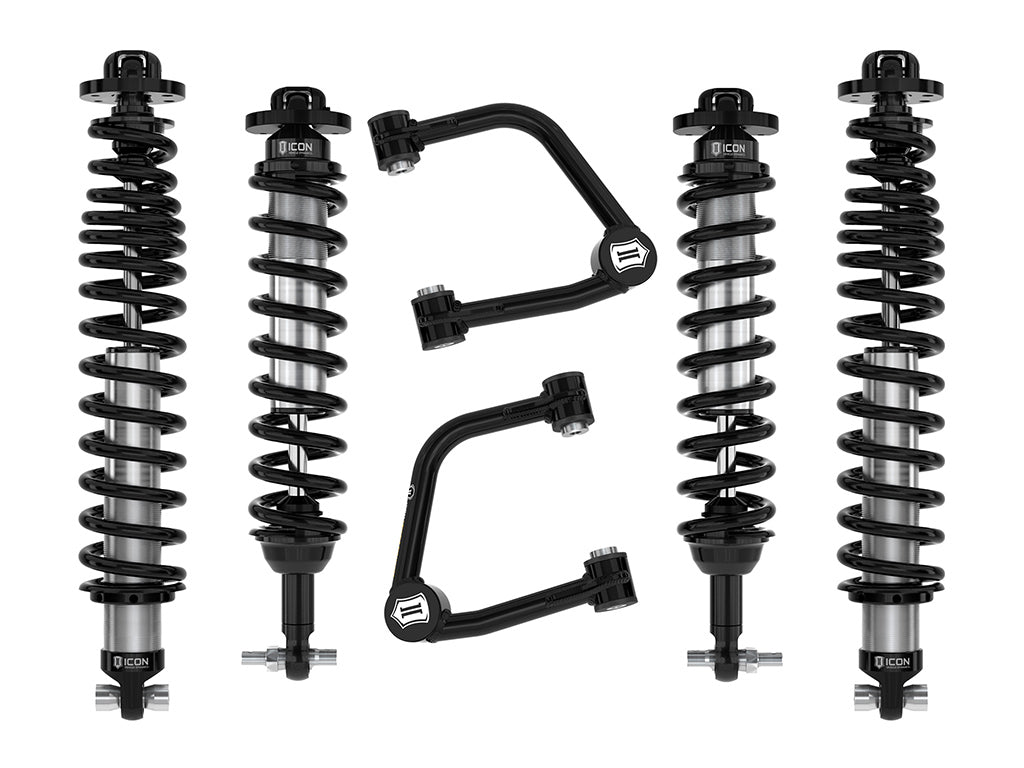 21-23 Bronco Non-Sasquatch 3-4 Inch Lift Stage 3 Suspension System Tubular UCA Heavy Rate Rear Spring Icon Vehicle Dynamics Icon Vehicle Dynamics