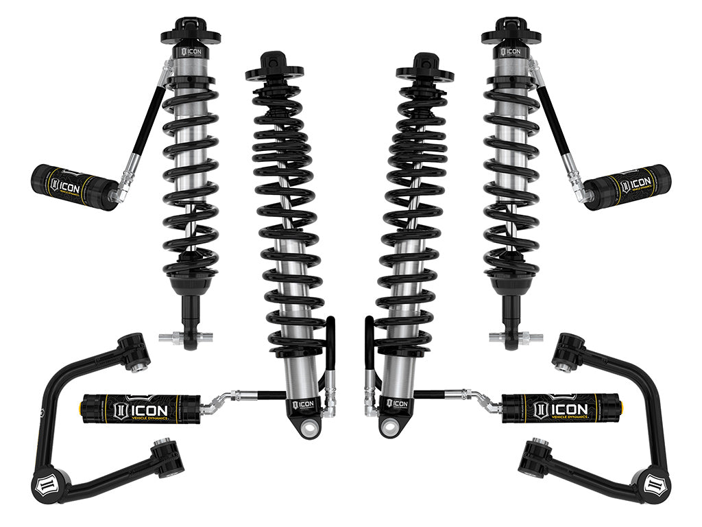 2021-2023 Bronco Sasquatch 2-3 Inch Lift Suspension System Tubular UCA Heavy Rate Rear Spring Icon Vehicle Dynamics Icon Vehicle Dynamics