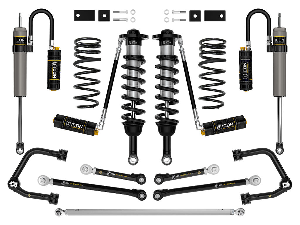 2023-2025 Toyota Sequoia 3-4.5 Inch Lift Stage 10 Suspension System Tubular CDCV Trd Icon Vehicle Dynamics Icon Vehicle Dynamics