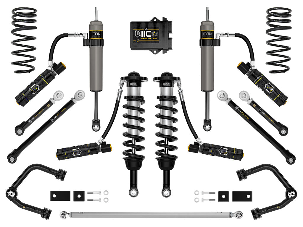 2023-2025 Toyota Sequoia 3-4.5 Inch Lift Suspension System Tubular Trd Icon Vehicle Dynamics Icon Vehicle Dynamics