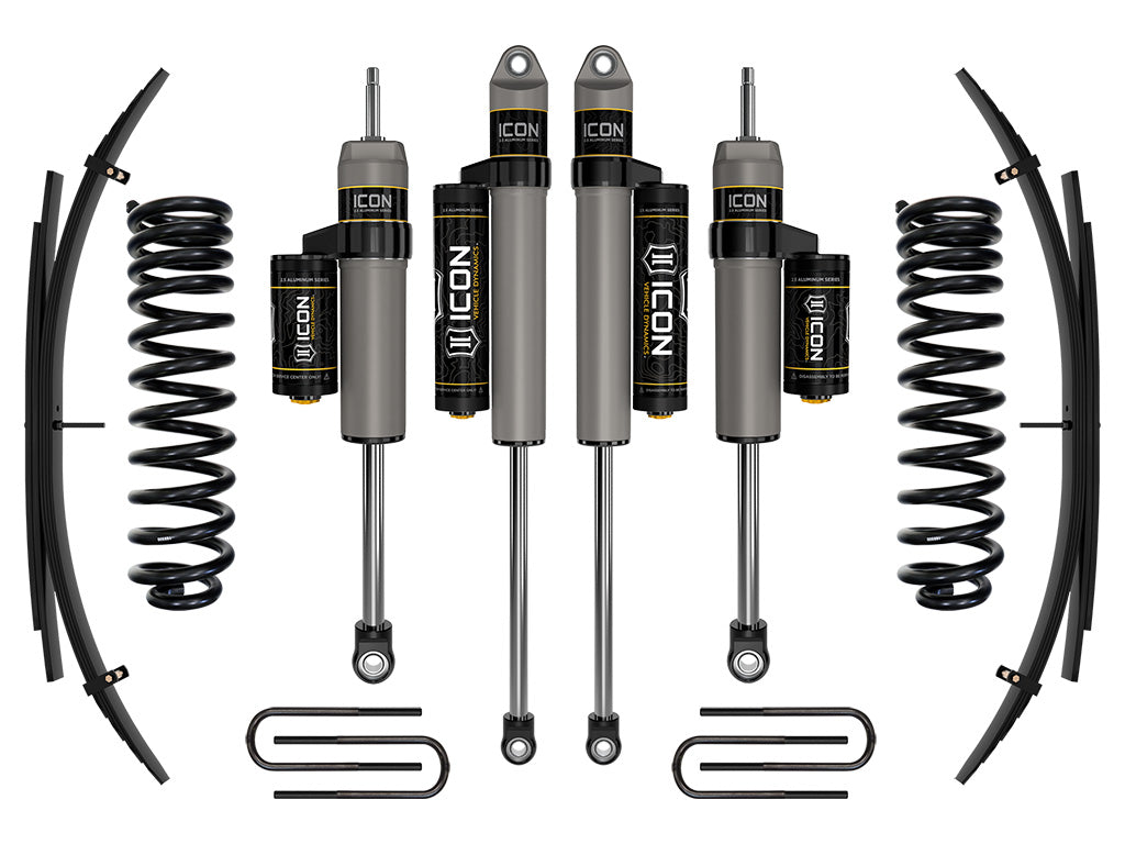 2017-2019 Ford F-250/F-350 4WD Diesel 2.5 Inch Lift Suspension System W/ Expansion Packs Icon Vehicle Dynamics Icon Vehicle Dynamics