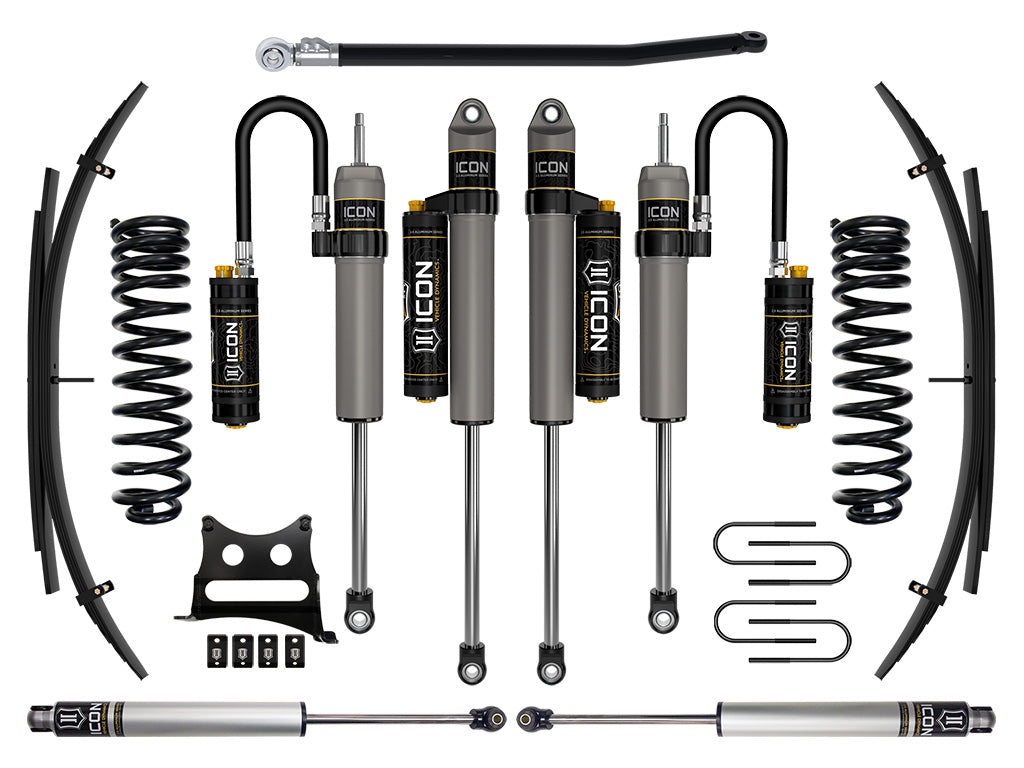 2008-2010 Ford F-250/F-350 Super Duty 4WD Diesel 2.5 Inch Lift Suspension System W/ Expansion Packs Icon Vehicle Dynamics Icon Vehicle Dynamics