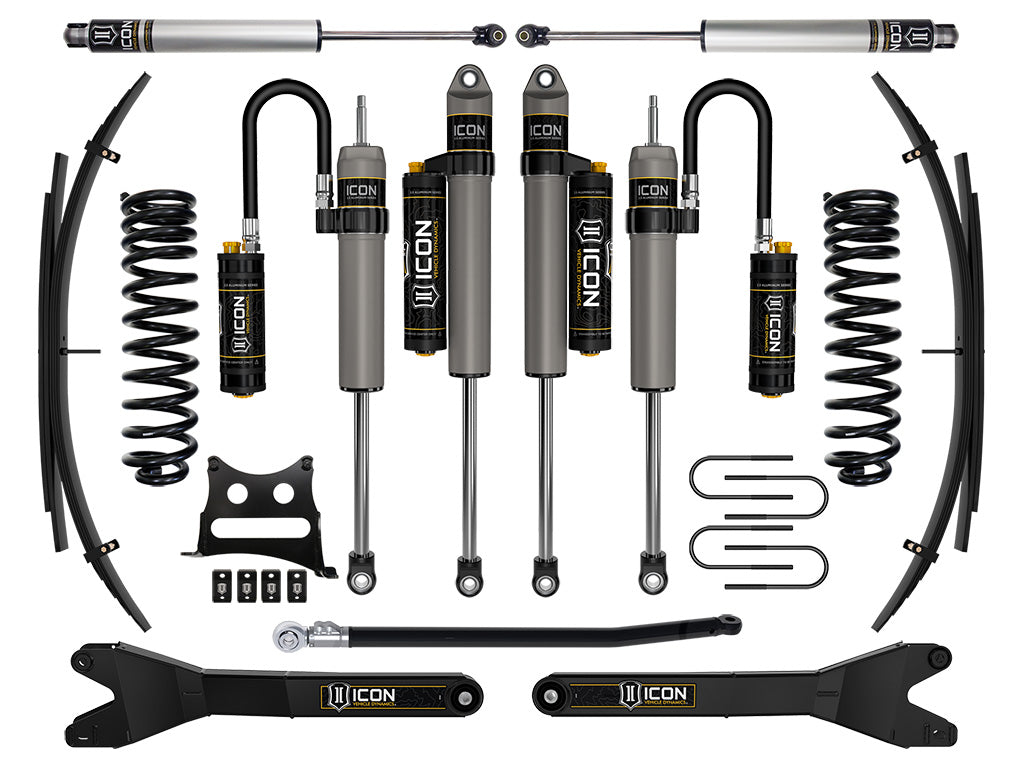 2008-2010 Ford F-250/F-350 Super Duty 4WD Diesel 2.5 Inch Lift Suspension System W/ Expansion Packs Icon Vehicle Dynamics Icon Vehicle Dynamics