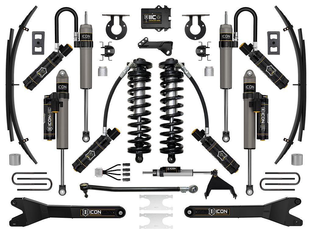 2023-2025 Ford F-250/F-350 Super Duty 4WD 2.5-3 Inch Lift Coilover Conversion System W/ Radius Arms & Expansion Packs Icon Vehicle Dynamics Icon Vehicle Dynamics
