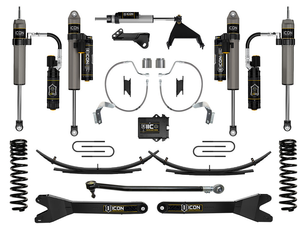 2023-2025 Ford F-250/F-350 Super Duty 4WD Diesel 4.5 Inch Lift Suspension System W/ Radius Arms Icon Vehicle Dynamics Icon Vehicle Dynamics