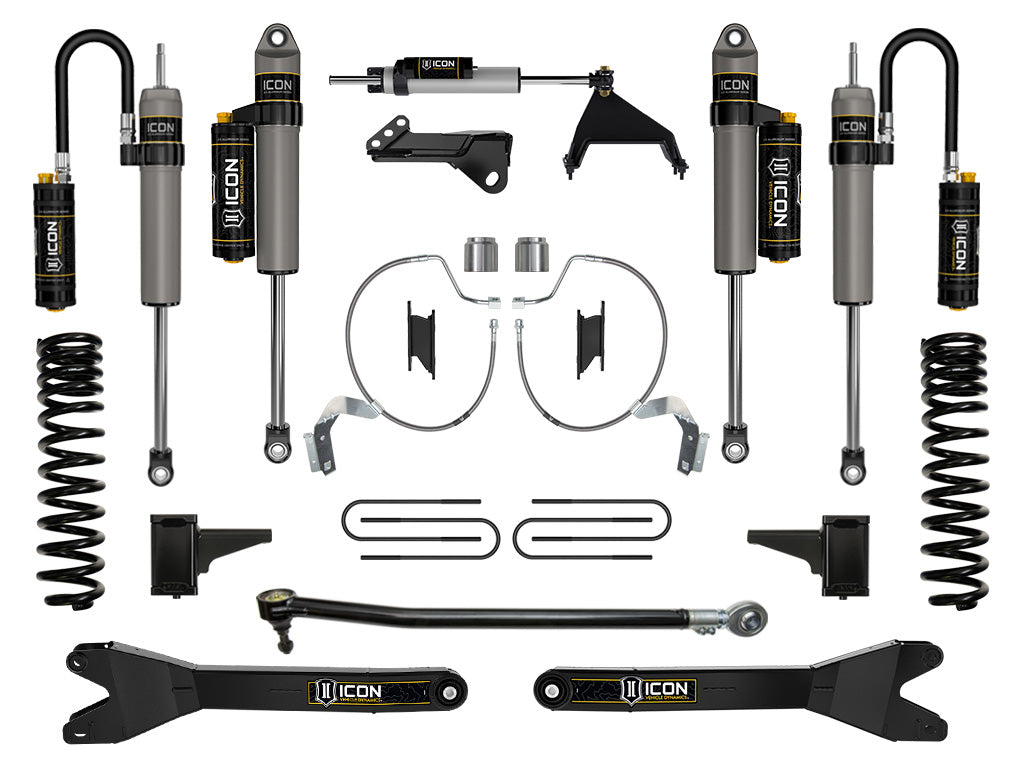2023-2025 Ford F-250/F-350 Super Duty 4WD Gas 2.5 Inch Lift Suspension System W/ Radius Arms Icon Vehicle Dynamics Icon Vehicle Dynamics