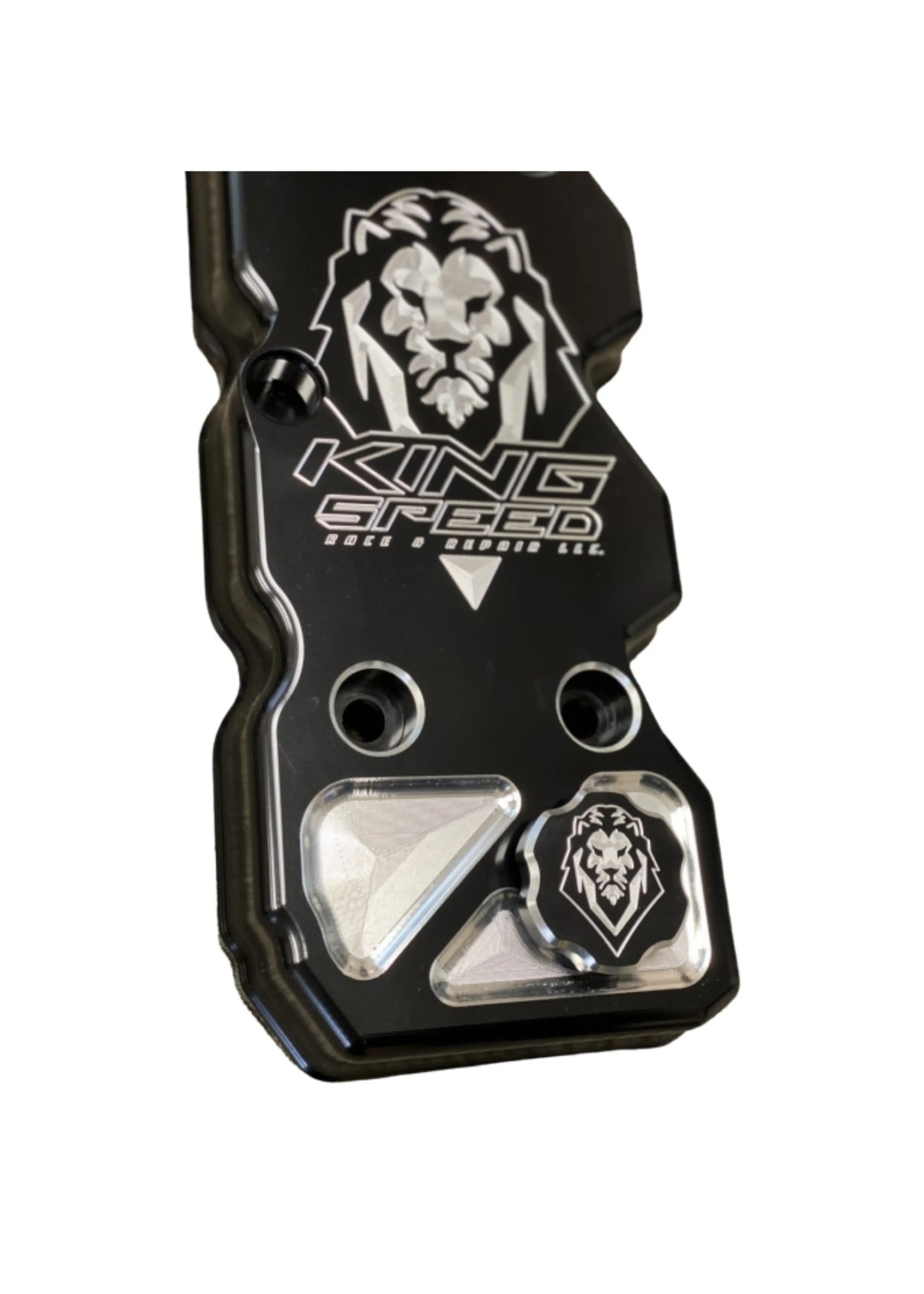 Kingspeed Billet Valve Cover 03-05 Cummins Anodized Black Kingspeed LLC