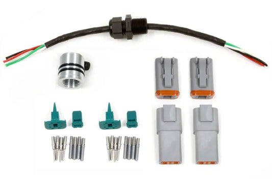 Suncoast Kit w/ 4 Wire & External & Internal DTM Sockets & Plugs - For OEM Style Kick Down Hole Pass Through