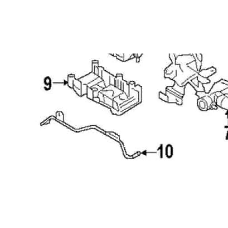 Mopar 07.5-12 Dodge 6.7L Cummins Exhaust Backpressure Sensor Tube mopar