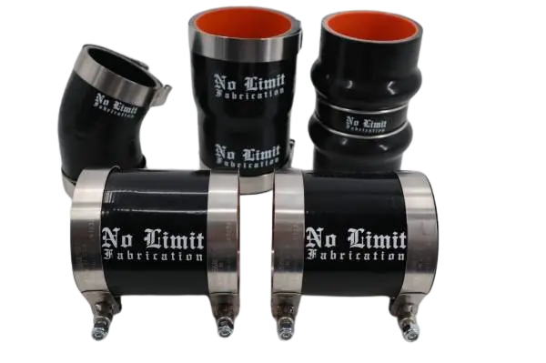 No Limit Fabrication 6.0 Complete Intercooler Boot Kit Powerstroke 2003-2007 No Limit Fabrication