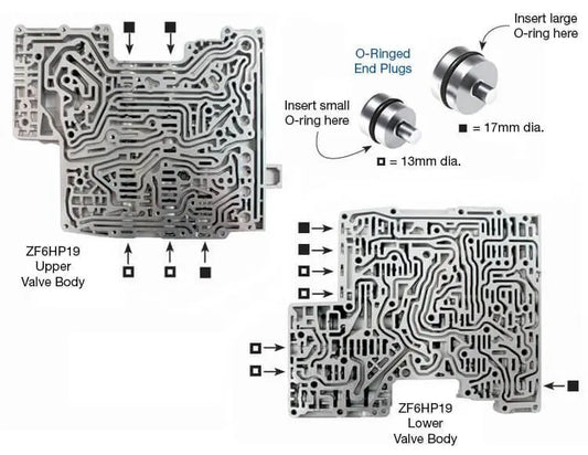 Suncoast O-Ringed End Plug Kit