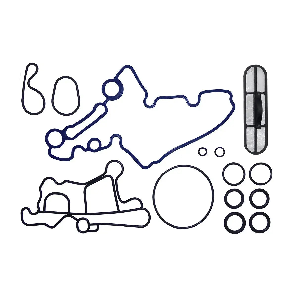 PPE 2003-2007 Ford 6.0L PPE Heavy-duty Replacement Oil Cooler With Gasket Kit PPE