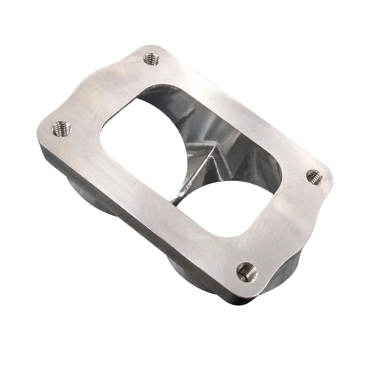 Parker Speed Dual 3" Canted T6 Open Canted Turbo Flange Parker Speed