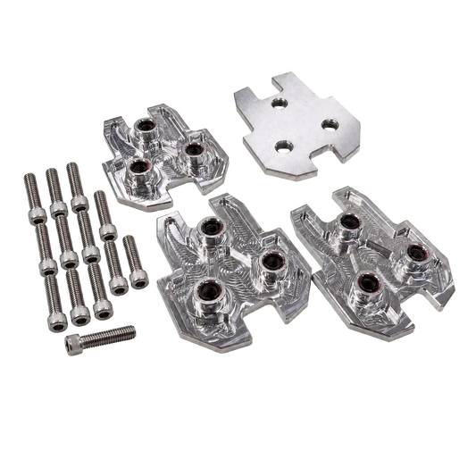 Parker Speed Fox Body Mustang Door Mounting Plates