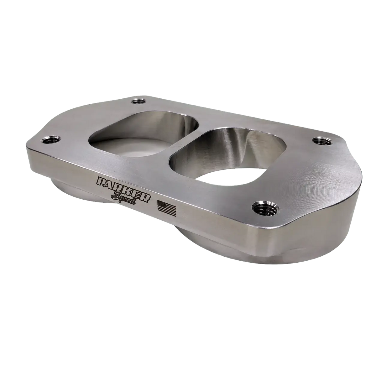 Parker Speed T6 Dual Divided 3" Divided Turbo Flange Parker Speed