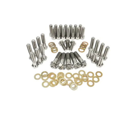 Suncoast Powerglide Titanium Bolt Kit - Excludes Valve Body & ATI Bell To Supercase Bolts