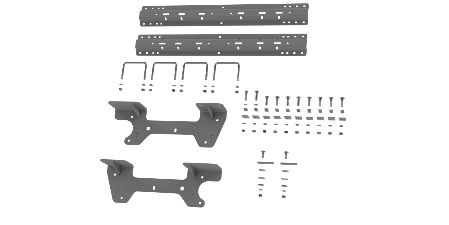B&W Trailer Hitches RVK2504 Custom Installation Kit For Universal Mounting Rails For Some GM Trucks - primary image