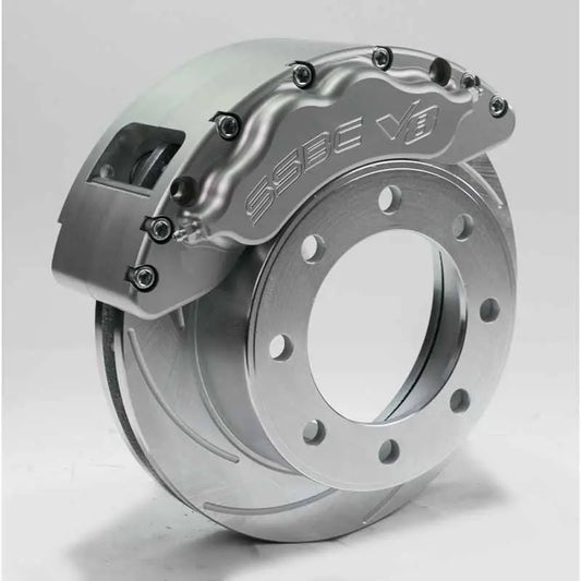 SSBC A193-1 V8-Barbarian 8-Piston Front Brake Caliper Kit Powerstroke 1999-2004
