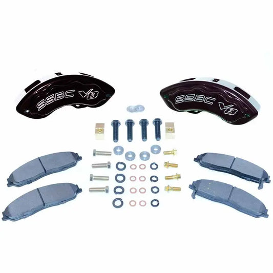 SSBC A193-10 V8-Barbarian 8-Piston Rear Brake Caliper Kit Powerstroke 1999-2024