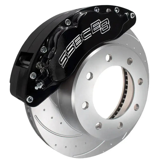 SSBC A404-22 B8-Barbarian 8-Piston Front Caliper Upgrade Kit Powerstroke 2023-2024