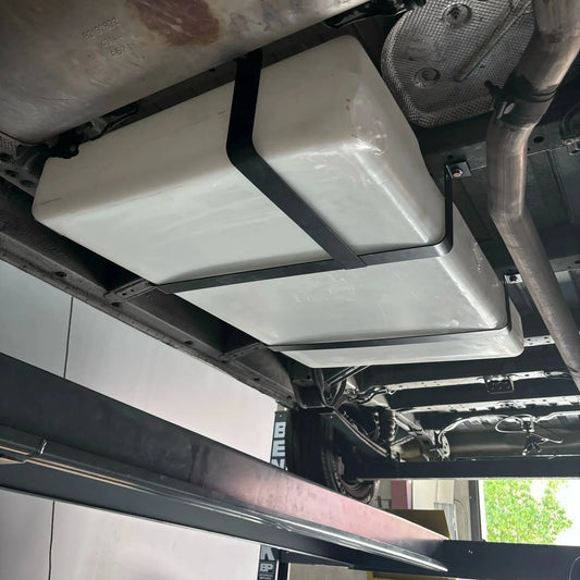 S&B 36-Gallon Undercarriage Water Tank for 2013–2024 Dodge Ram ProMaster 1500, 2500, 3500 (159" & 159" EXT) – Available at Tameless Performance