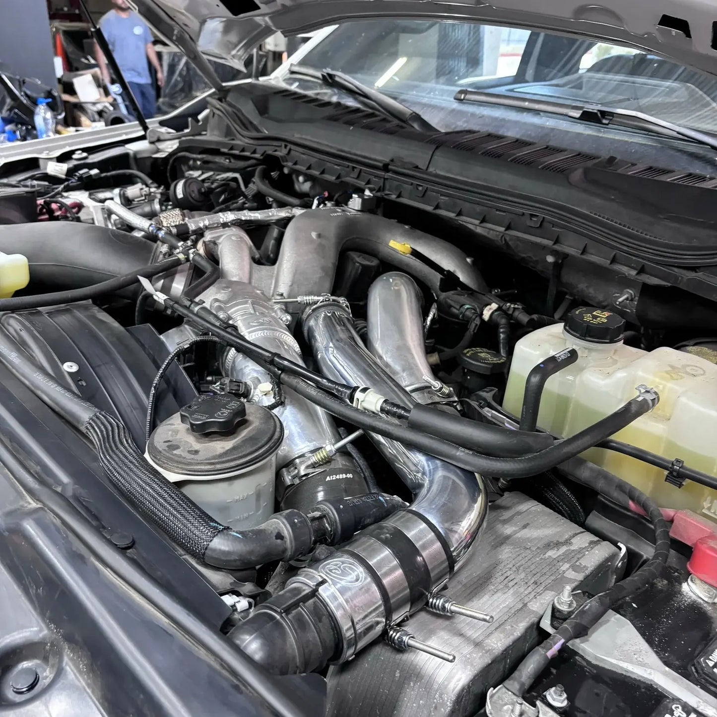 S&B Upper Coolant Pipe for 2017–2025 Ford Powerstroke 6.7L S&B Filters