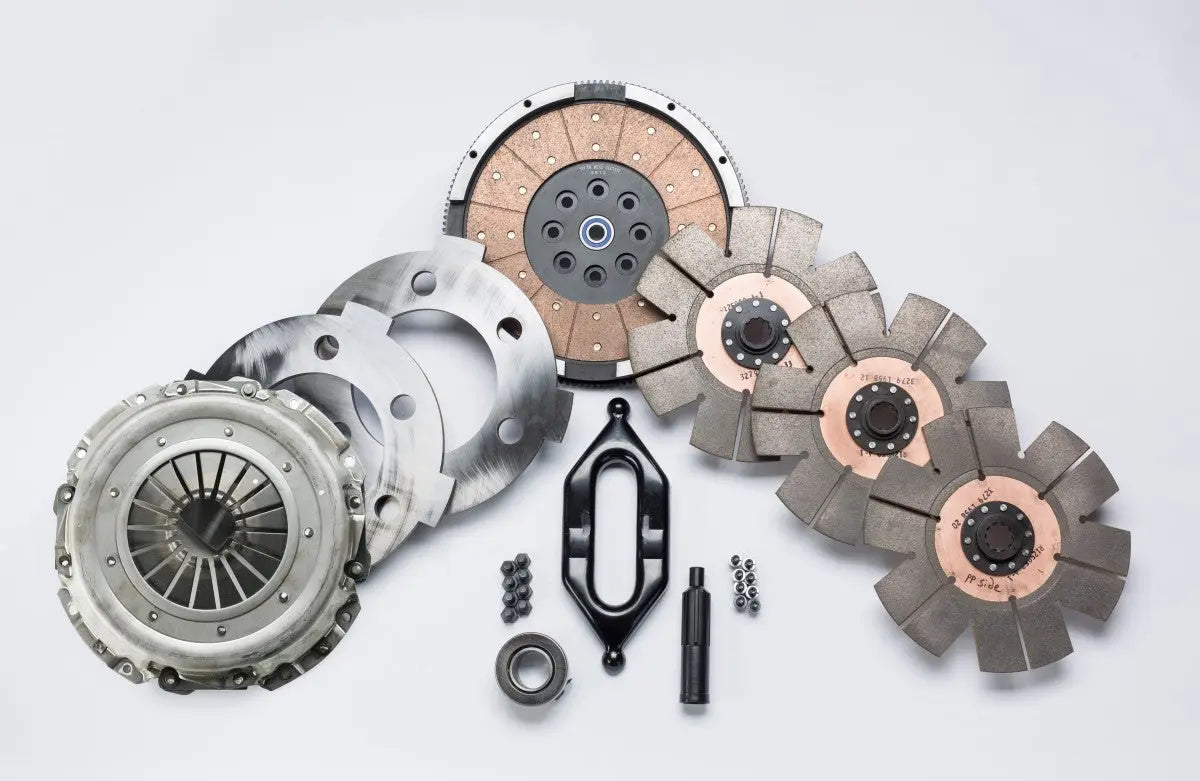 DDDCOMP6 Full Cintered Iron Competition Triple Disc w/ Flywheel. - TAMELESS PERFORMANCE