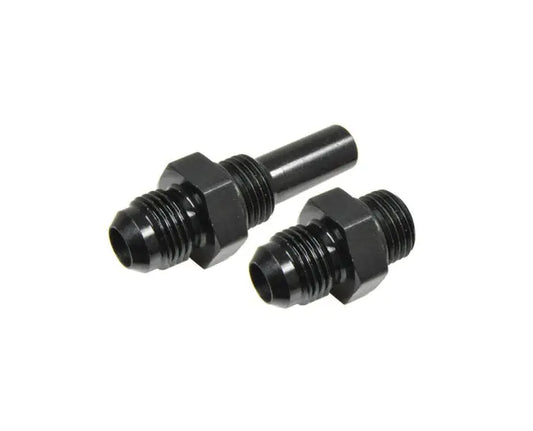 Suncoast Transmission Cooler Line Fitting - -6 AN To 9/16-18, Side And Cooler, Set Of 2
