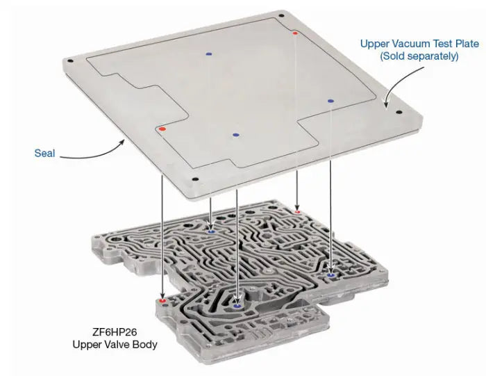 Vacuum Test Plate Kit Seal - Upper