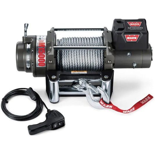 WARN M15 Winch with Steel Cable 47801