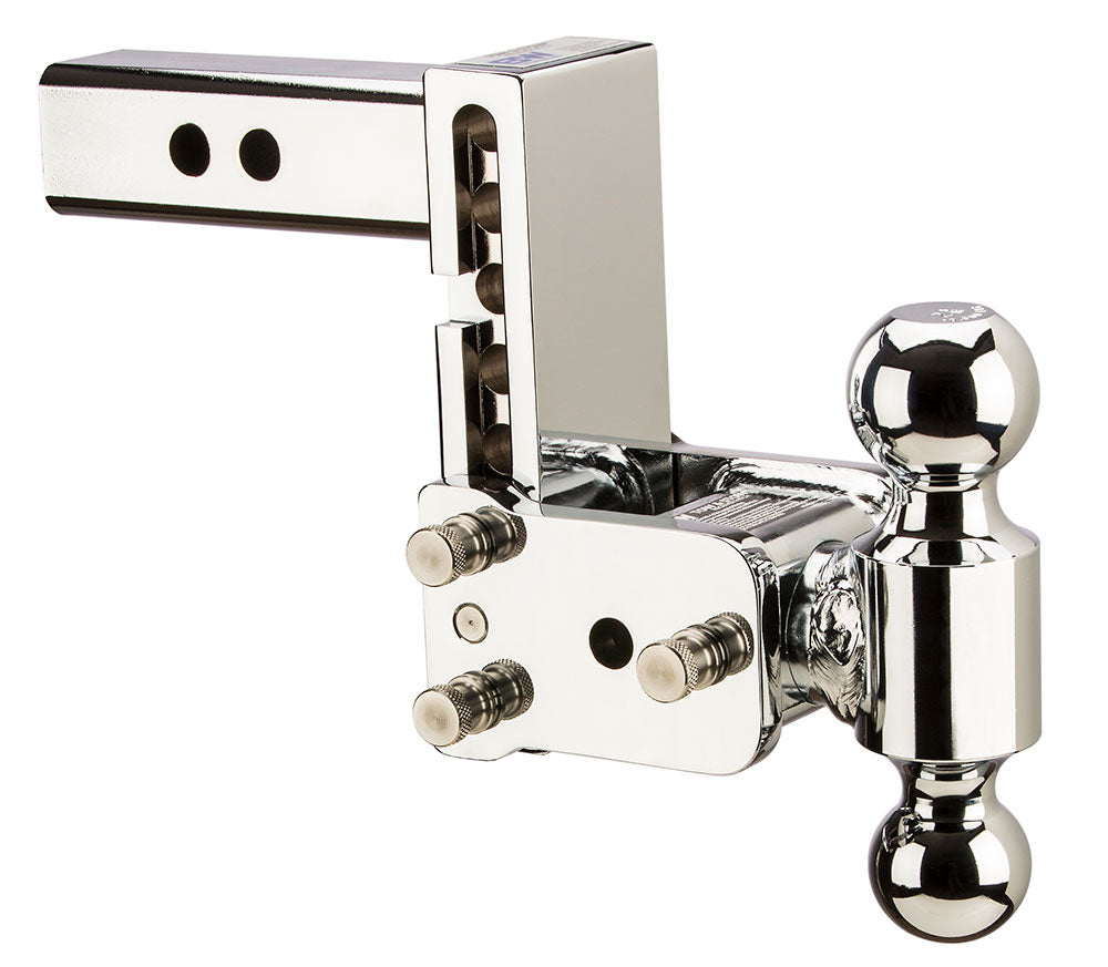 B&W Trailer Hitches TS10037C 2" Model 8 Chrome T&S Dual Ball 2-5/16 X 2 - primary image