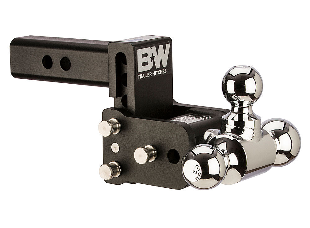 B&W Trailer Hitches TS10047B 2" Model 6 Blk T&S Tri Ball - primary image