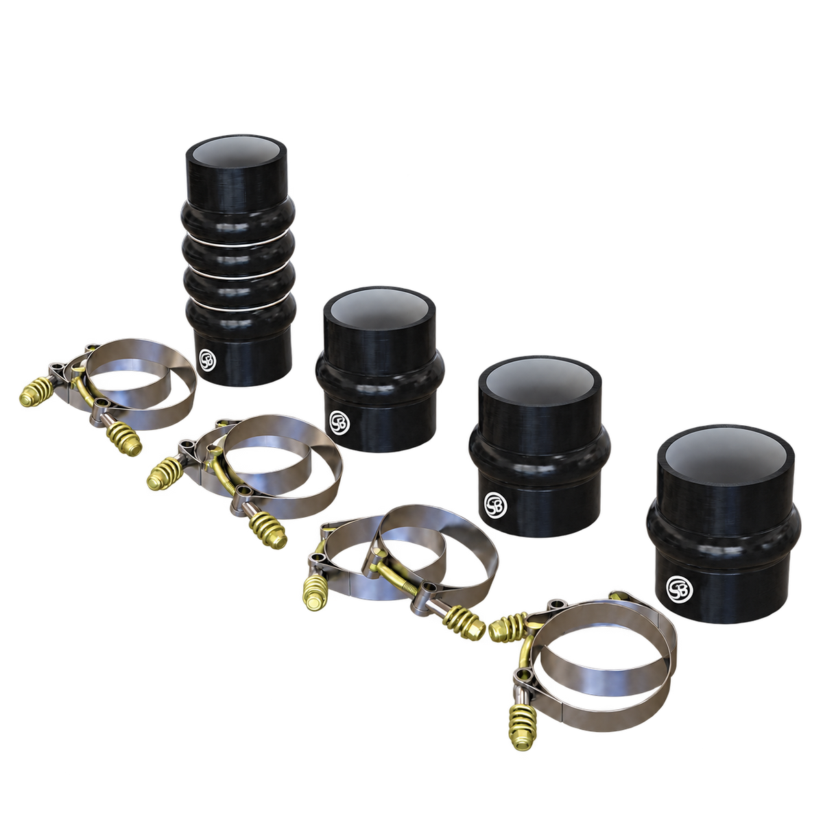 Hot and Cold Side Boot Kit for 2003-2007 Dodge Ram Cummins 5.9L