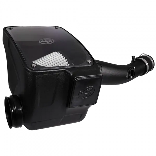 S&B Filters Cold Air Intake For 16-18 Toyota Tacoma 3.5L Dry Dry Extendable White 75-5096D