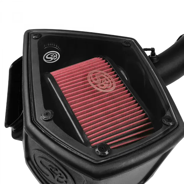 Cold Air Intake For 2015-2017 VW MK7 GTI/R Audi 8V S3/A3 Cotton Cleanable Red S and B view 9