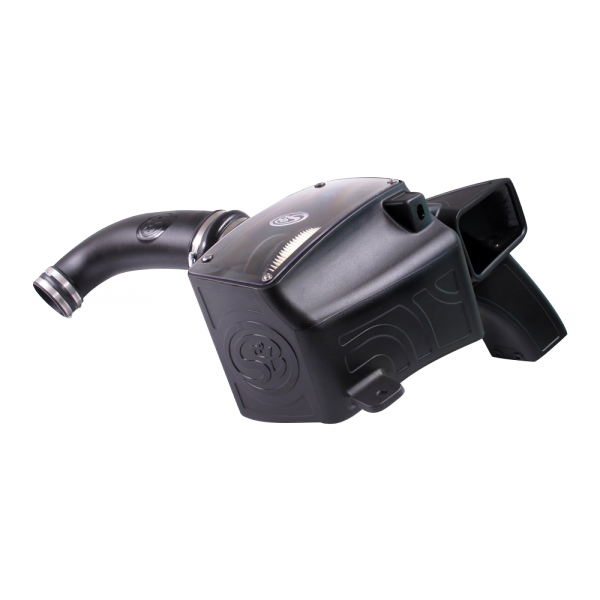 Cold Air Intake For 03-08 Dodge Ram 2500 3500 5.7L Dry Dry Extendable White S and B view 1