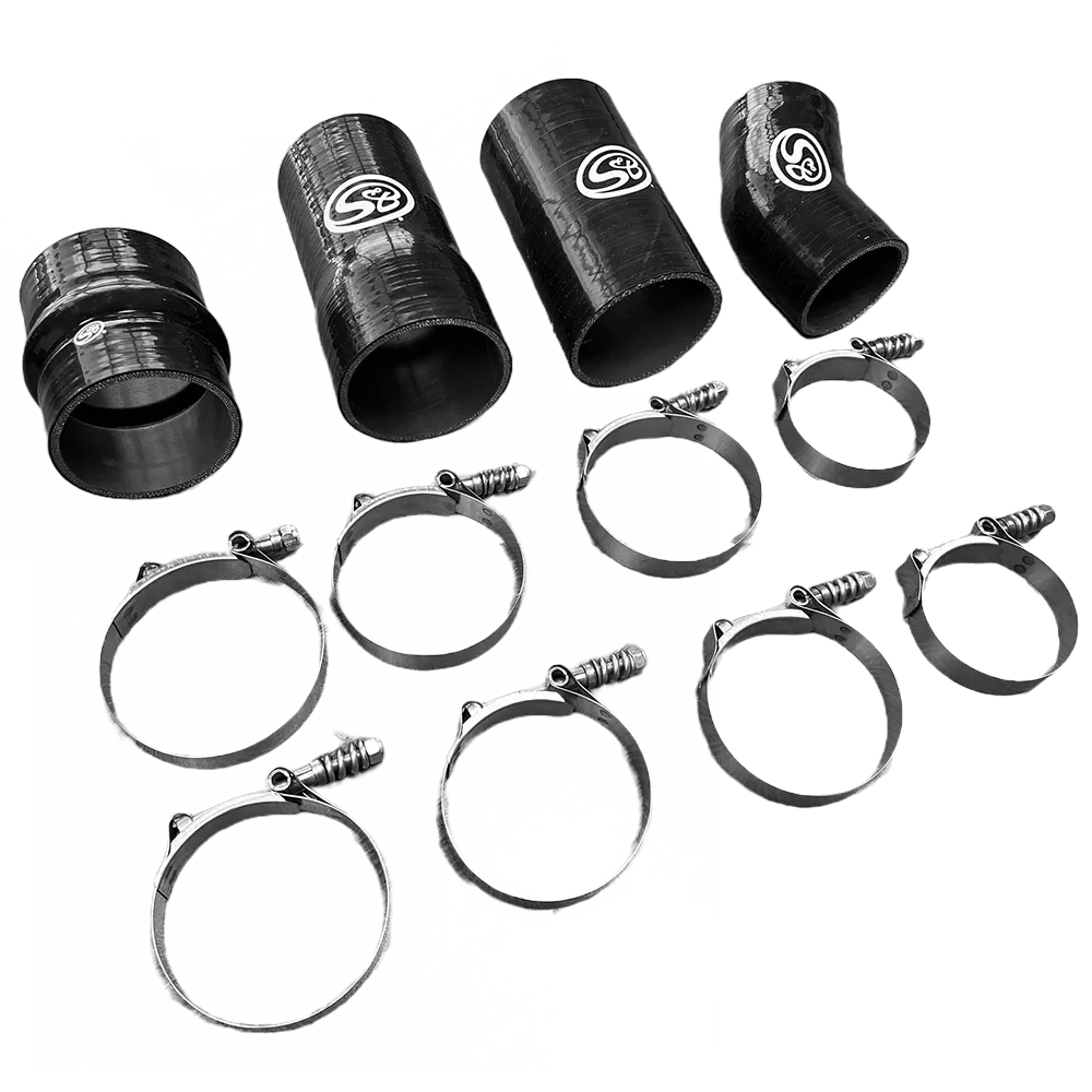 S and B Hot And Cold Side Boot Kit For 03-04 Ford F250/F350, 6.0L Powerstroke view 1