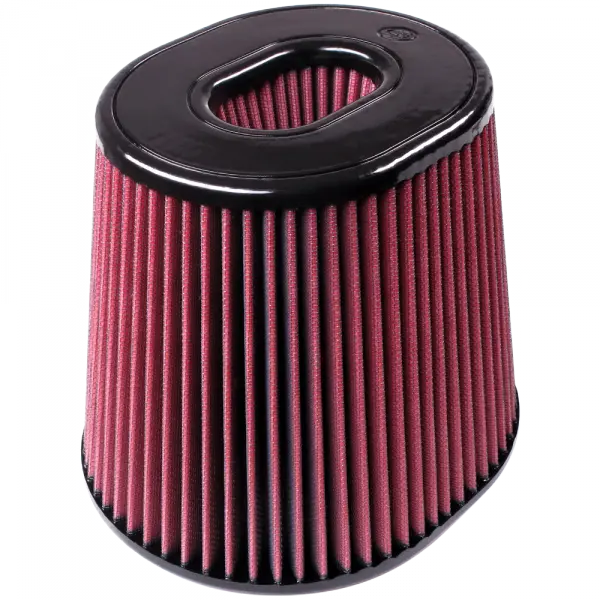Air Filter for Competitor Intakes AFE XX-91044 Oiled Cotton Cleanable Red S and B view 4