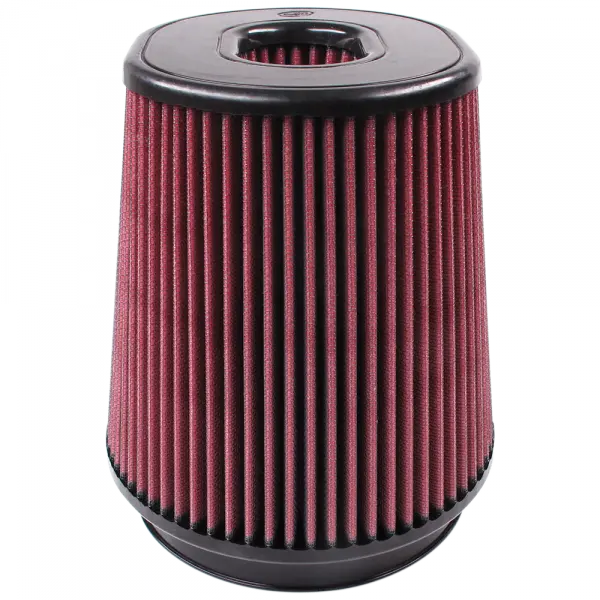 Air Filter for Competitor Intakes AFE XX-91053 Oiled Cotton Cleanable Red S and B view 5